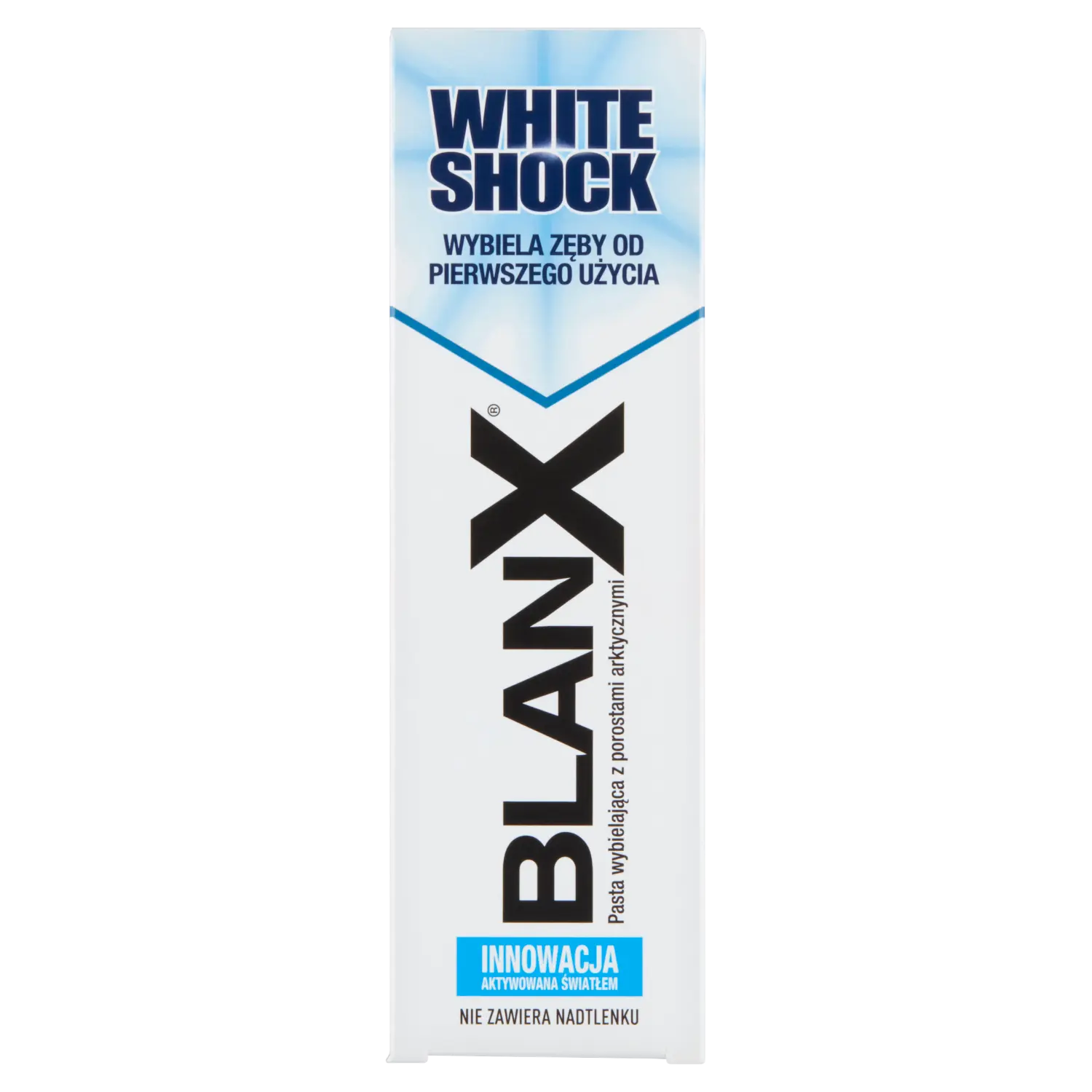 Blanx White Shock зубная паста, 75 мл
Blanx White Shock зубная паста, 75 мл