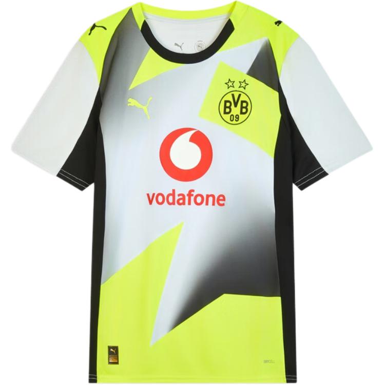 Футбольная футболка BVB AWAY мужская PUMA, серебристо-желтый
Футбольная футболка BVB AWAY мужская PUMA, серебристо-желтый