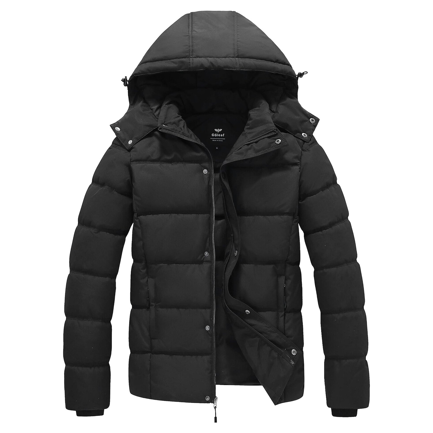 Куртка-пуховик GGleaf Quilted Down with Chest Pocket, черный
Куртка-пуховик GGleaf Quilted Down with Chest Pocket, черный