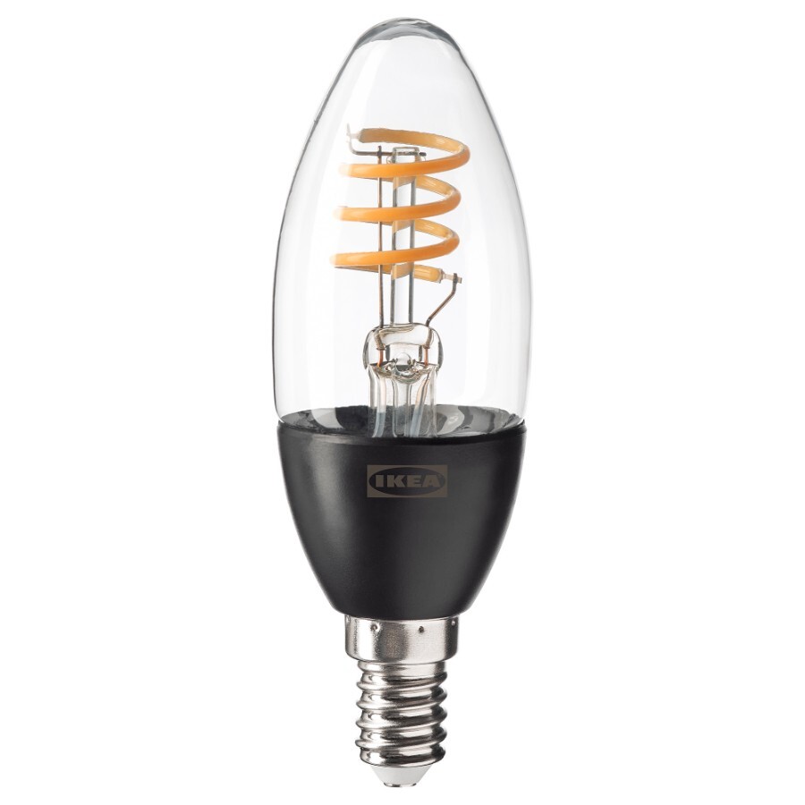 Светодиодная лампочка, E14 250 лм Ikea Tradfri Smart Wireless Dimmable, теплый белый
Светодиодная лампочка, E14 250 лм Ikea Tradfri Smart Wireless Dimmable, теплый белый