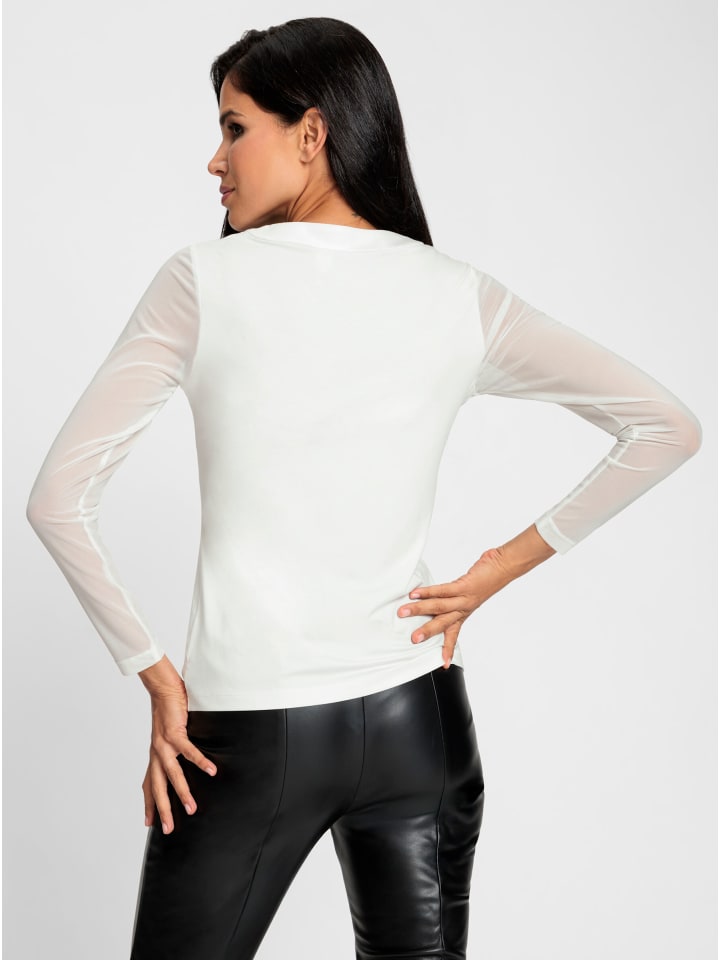 Рубашка с длинными рукавами цвета экрю Heine
Рубашка с длинными рукавами цвета экрю Heine