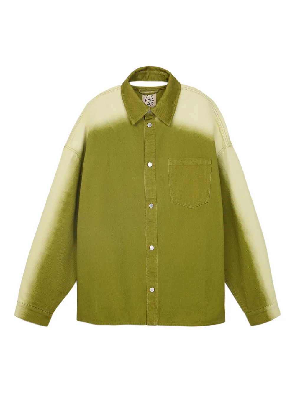 Джинсовая рубашка с длинными рукавами Camperlab, зеленый
Джинсовая рубашка с длинными рукавами Camperlab, зеленый