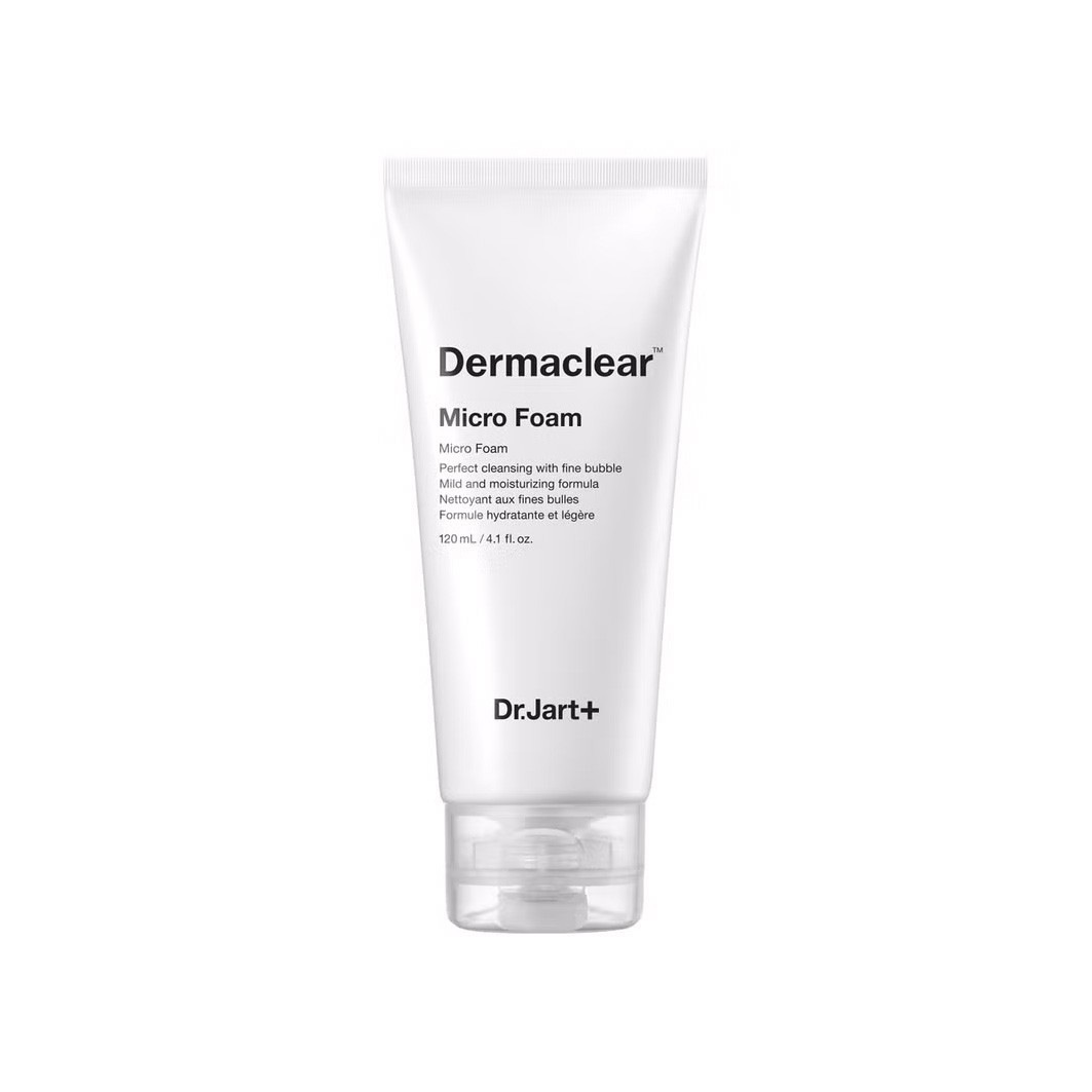Очищающая пенка для лица dermaclear micro foam Dr Jart, объем 120 мл
Очищающая пенка для лица dermaclear micro foam Dr Jart, объем 120 мл
