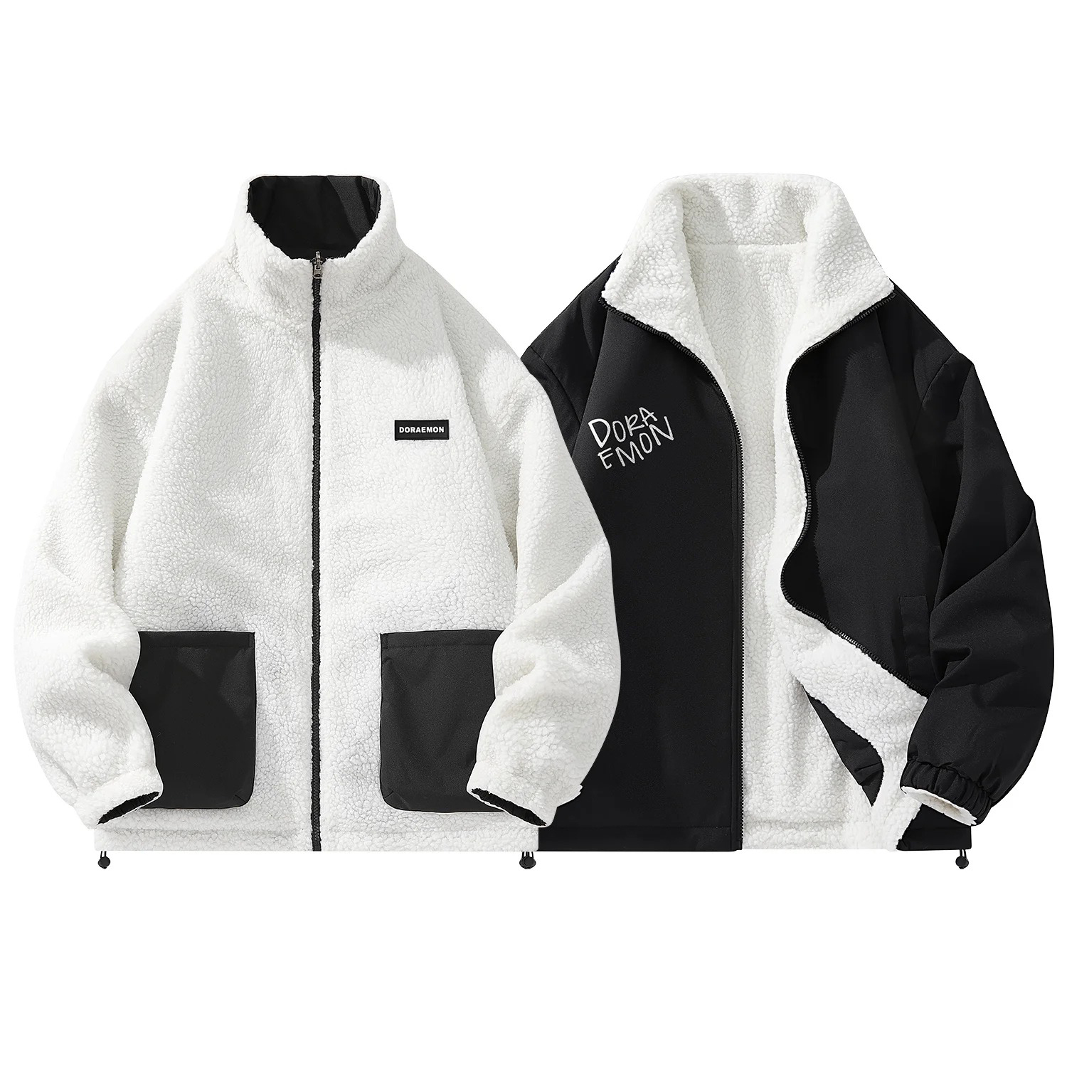 Куртка DoraemonA Puffer, черный/съемная подкладка шерпа
Куртка DoraemonA Puffer, черный/съемная подкладка шерпа