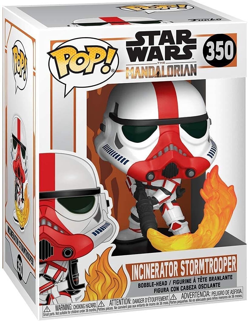 Фигурка Funko POP! Star Wars: The Mandalorian - Incinerator Stormtrooper
Фигурка Funko POP! Star Wars: The Mandalorian - Incinerator Stormtrooper