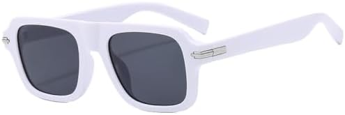 Солнцезащитные очки для мужчин и женщин в стиле ретро, простые, с маленькой оправой, для активного отдыха и вождения, с защитой от УФ-излучения UV400, модель 2026 MTZJH, White Grey
Солнцезащитные очки для мужчин и женщин в стиле ретро, простые, с маленькой оправой, для активного отдыха и вождения, с защитой от УФ-излучения UV400, модель 2026 MTZJH, White Grey