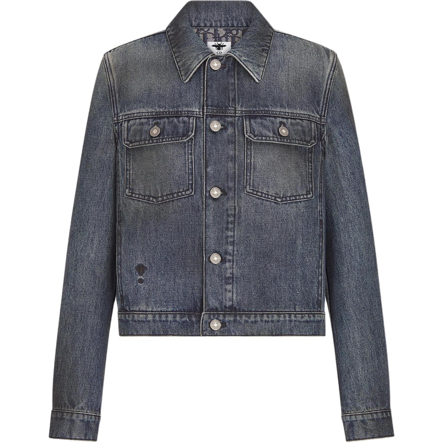 DIOR Джинсовая куртка женская синяя, Blue
DIOR Джинсовая куртка женская синяя, Blue