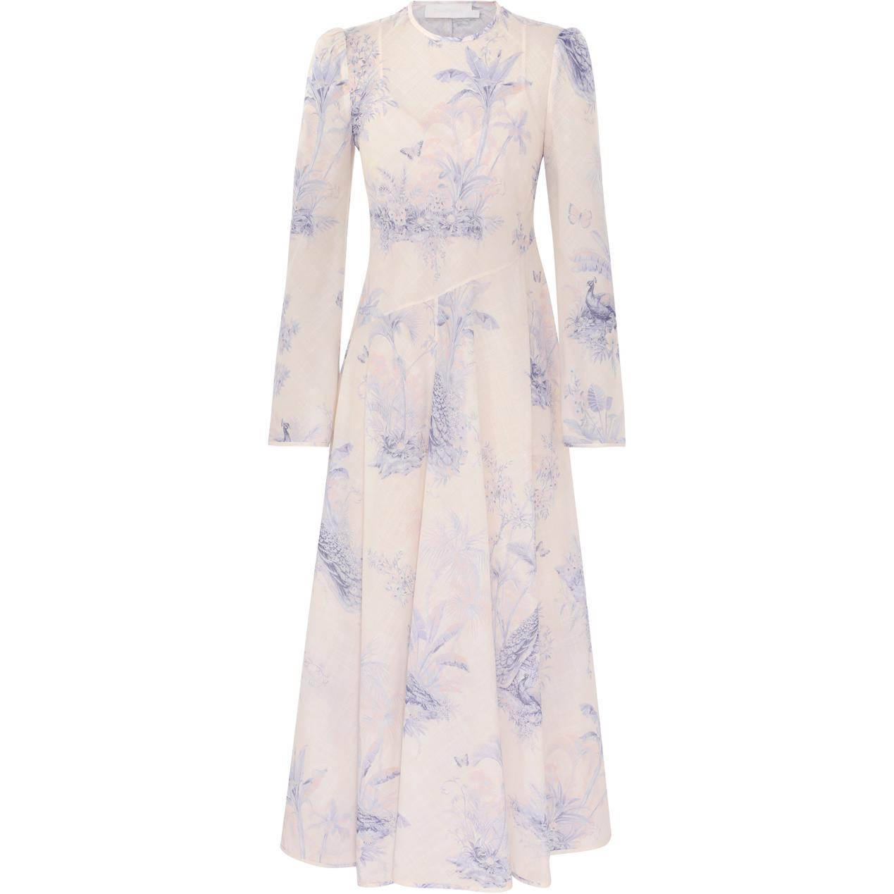 Асимметричное макси-платье Waverly с длинными рукавами Zimmermann, коричневый
Асимметричное макси-платье Waverly с длинными рукавами Zimmermann, коричневый