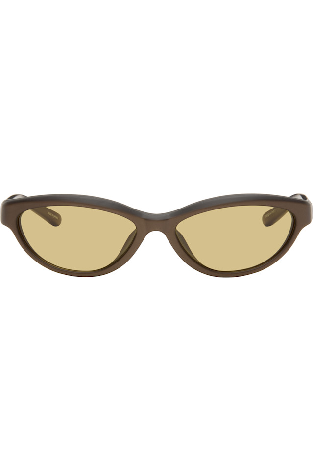 Jacquemus Коричневые солнцезащитные очки "The Curvo"
Jacquemus Коричневые солнцезащитные очки "The Curvo"