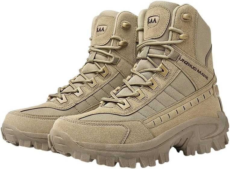 Мужские большие высококлассные альпинистские ботинки для открытого воздуха- противоскользящие, прочные, с толстой подошвой, и подходящие для любых случаев Fmshi, хаки
Мужские большие высококлассные альпинистские ботинки для открытого воздуха- противоскользящие, прочные, с толстой подошвой, и подходящие для любых случаев Fmshi, хаки