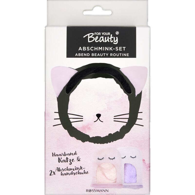 Набор для снятия макияжа For Your Beauty, 1 шт.
Набор для снятия макияжа For Your Beauty, 1 шт.