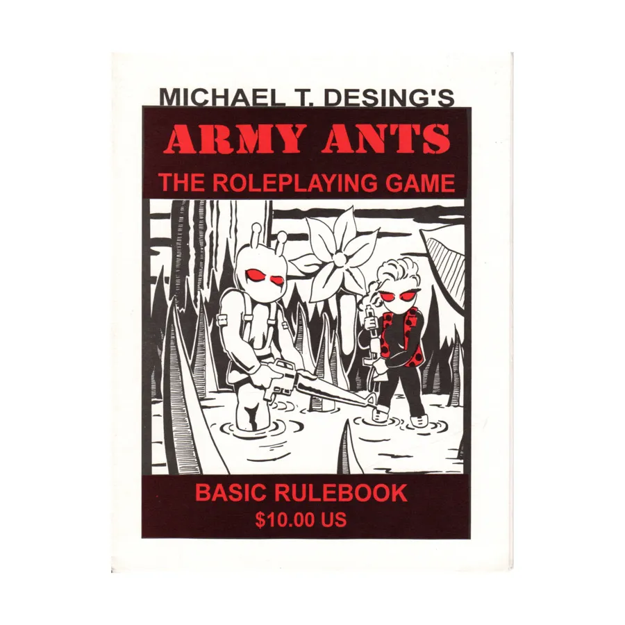 Army Ants Basic Rulebook, Army Ants, мягкая обложка
Army Ants Basic Rulebook, Army Ants, мягкая обложка