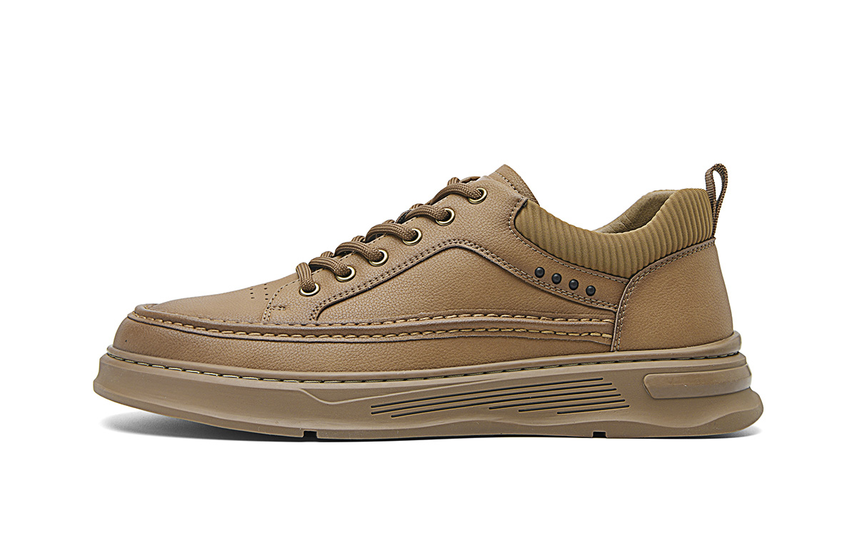 HLA Мужские устойчивые к истиранию лоу-топ скейтбордские туфли Brown, цвет Brown
HLA Мужские устойчивые к истиранию лоу-топ скейтбордские туфли Brown, цвет Brown