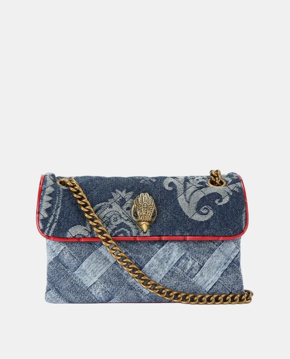 Кенсингтонская синяя сумка через плечо Kurt Geiger, синий
Кенсингтонская синяя сумка через плечо Kurt Geiger, синий