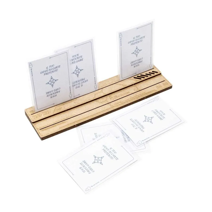 Держатель для карт «Выбери и играй» — двойной ряд, ящик, Deck & Token Holders (Dicetroyers)
Держатель для карт «Выбери и играй» — двойной ряд, ящик, Deck & Token Holders (Dicetroyers)