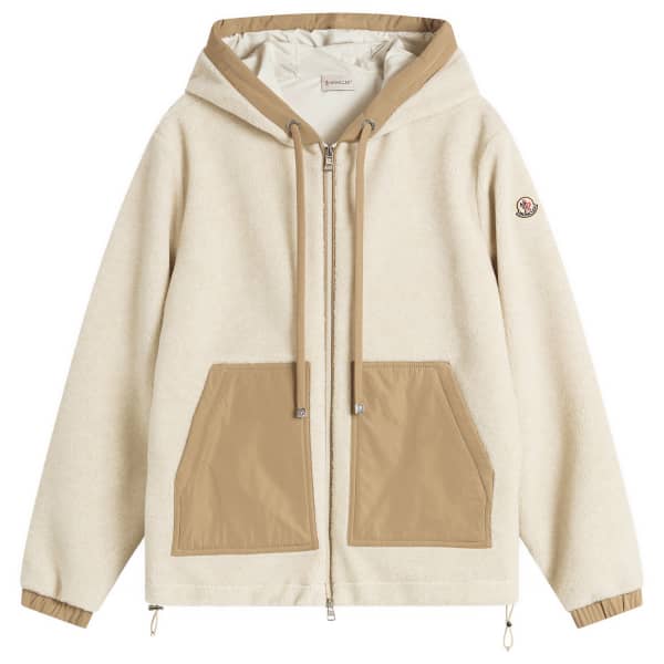 Флисовая куртка-мешок с капюшоном на молнии Moncler, бежевый
Флисовая куртка-мешок с капюшоном на молнии Moncler, бежевый