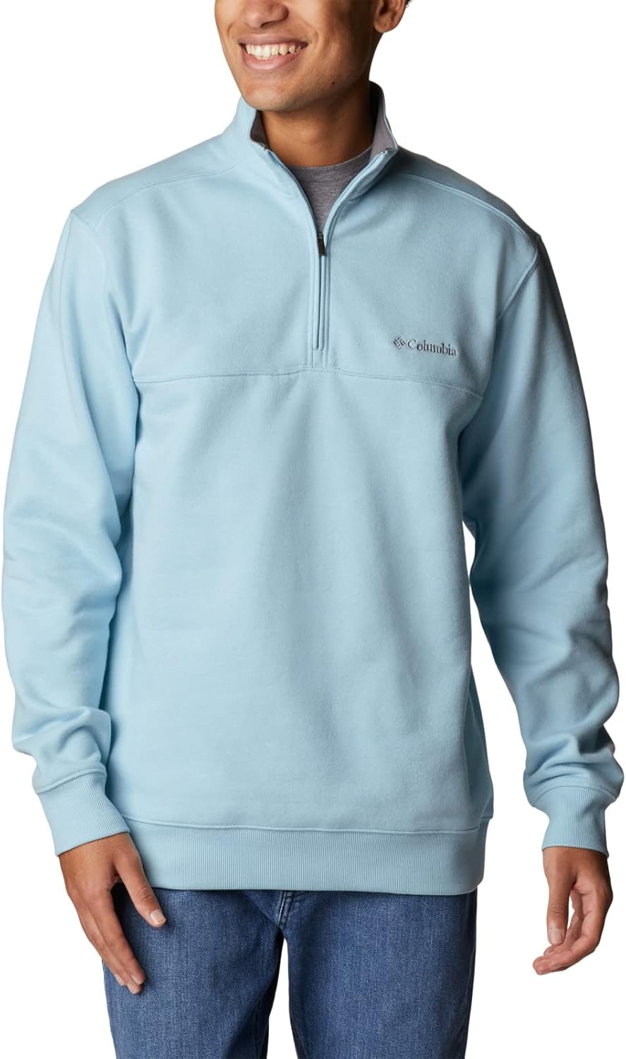 Толстовка Columbia Men's Hart Mountain II Half Zip, Sky Blue Heather
Толстовка Columbia Men's Hart Mountain II Half Zip, Sky Blue Heather