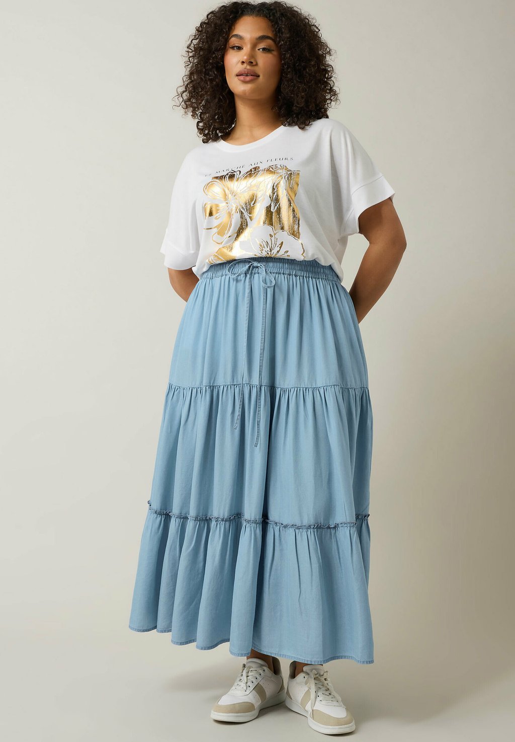 Длинная юбка TIERED Evans, синий
Длинная юбка TIERED Evans, синий