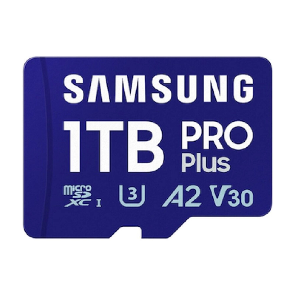 Карта памяти Samsung PRO Plus, microSDXC, 1 ТБ
Карта памяти Samsung PRO Plus, microSDXC, 1 ТБ