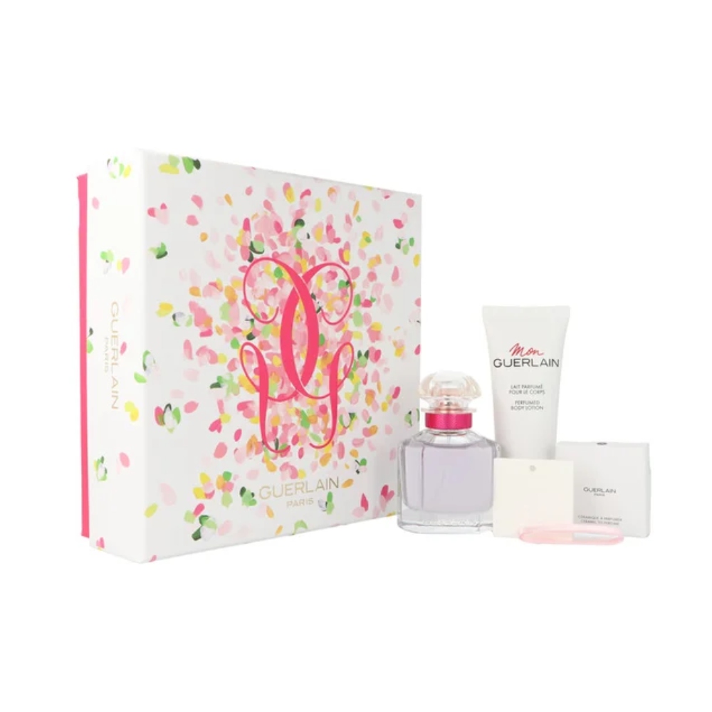 Набор косметики, 3 шт. Guerlain Mon Bloom Of Rose
Набор косметики, 3 шт. Guerlain Mon Bloom Of Rose