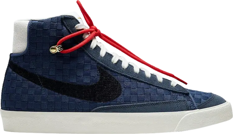 Кроссовки Nike Blazer Mid '77 Vintage 'Sashiko', синий 
Кроссовки Nike Blazer Mid '77 Vintage 'Sashiko', синий