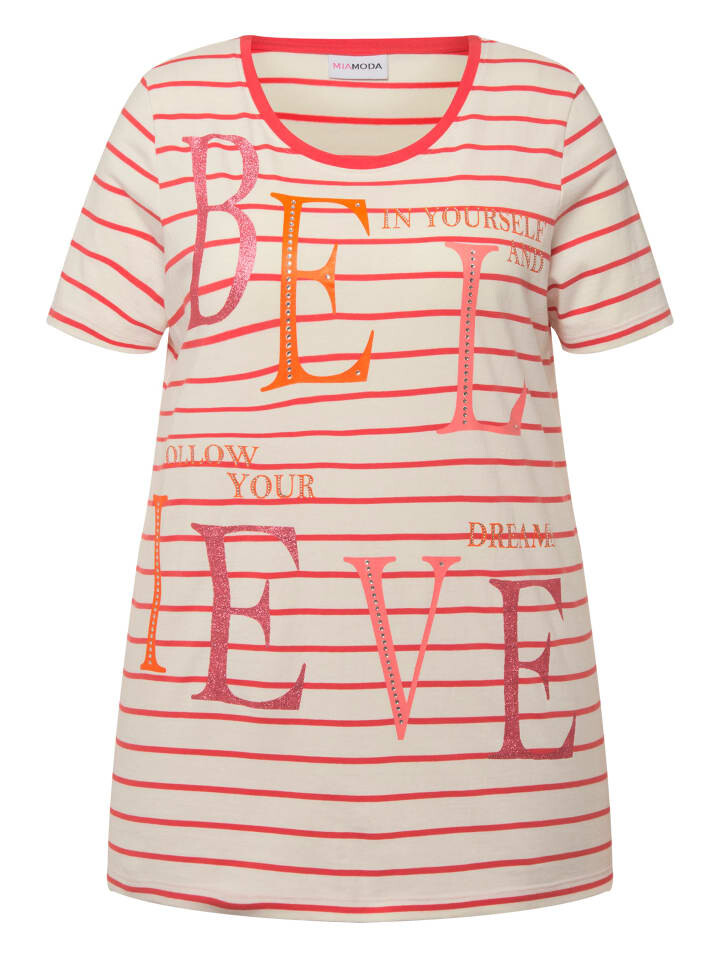 Футболка MIAMODA, цвет hibiskusrot
Футболка MIAMODA, цвет hibiskusrot