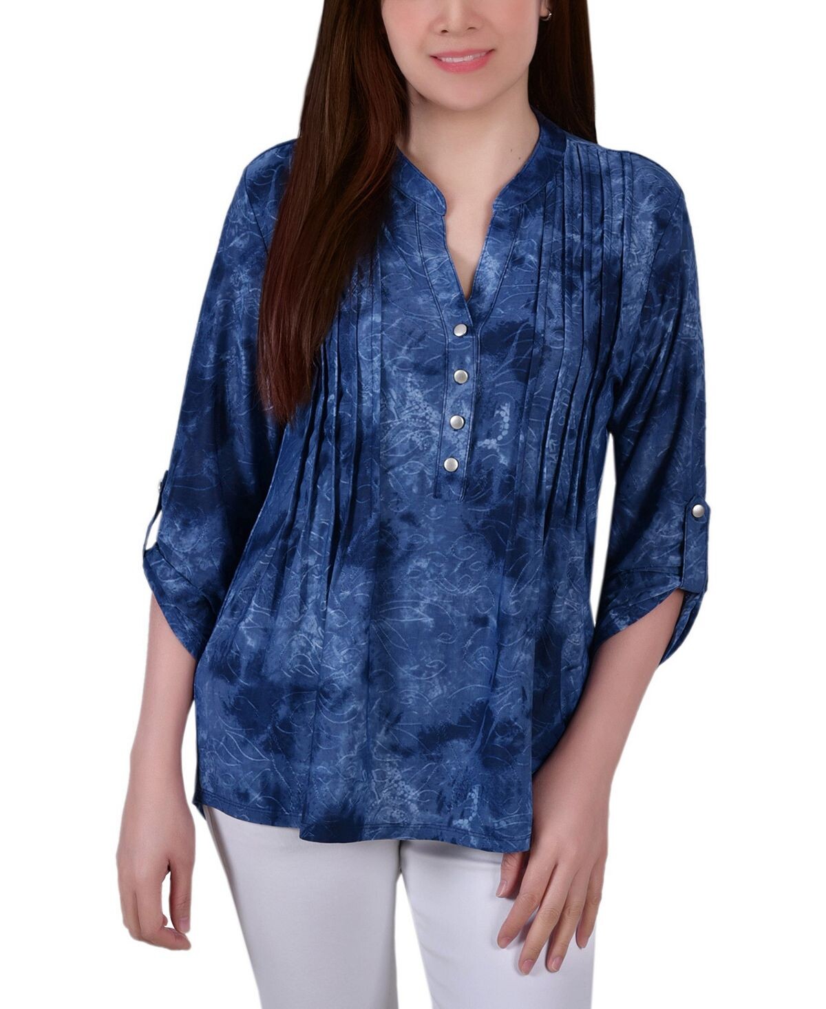 Топ petite с y-образным вырезом NY Collection, мульти
Топ petite с y-образным вырезом NY Collection, мульти