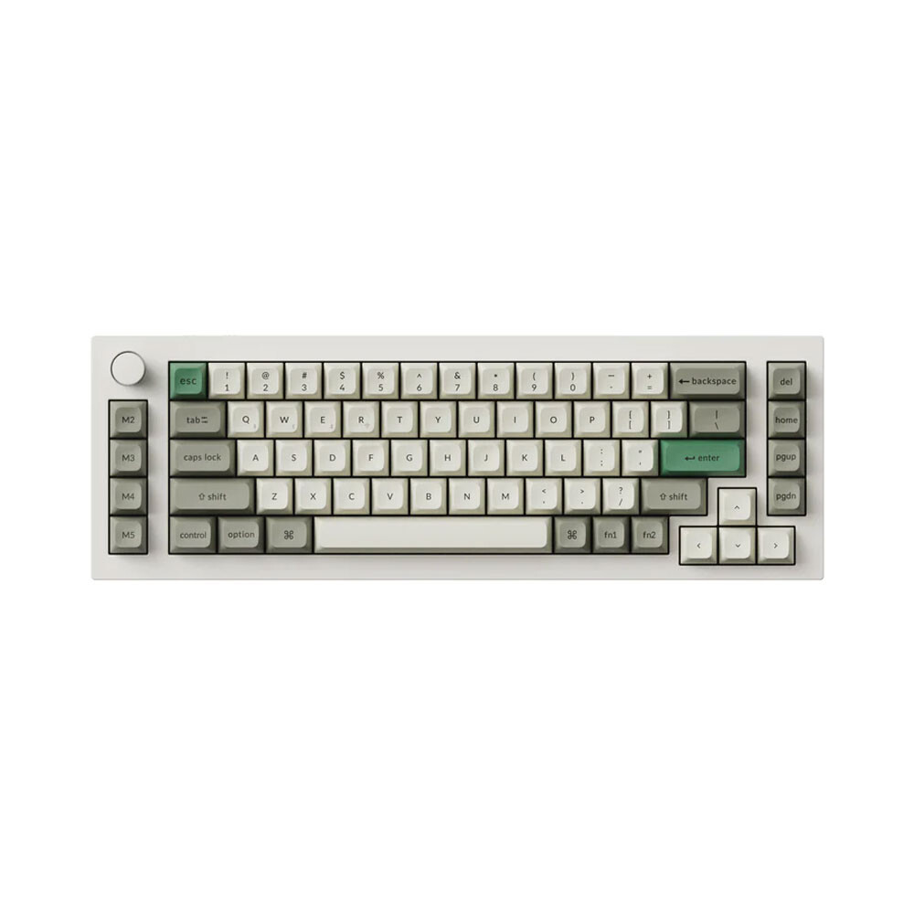 Клавиатура механическая беспроводная Keychron Q65Max Hot-swappable, Gateron Jupiter Banana, белый, английская раскладка
Клавиатура механическая беспроводная Keychron Q65Max Hot-swappable, Gateron Jupiter Banana, белый, английская раскладка