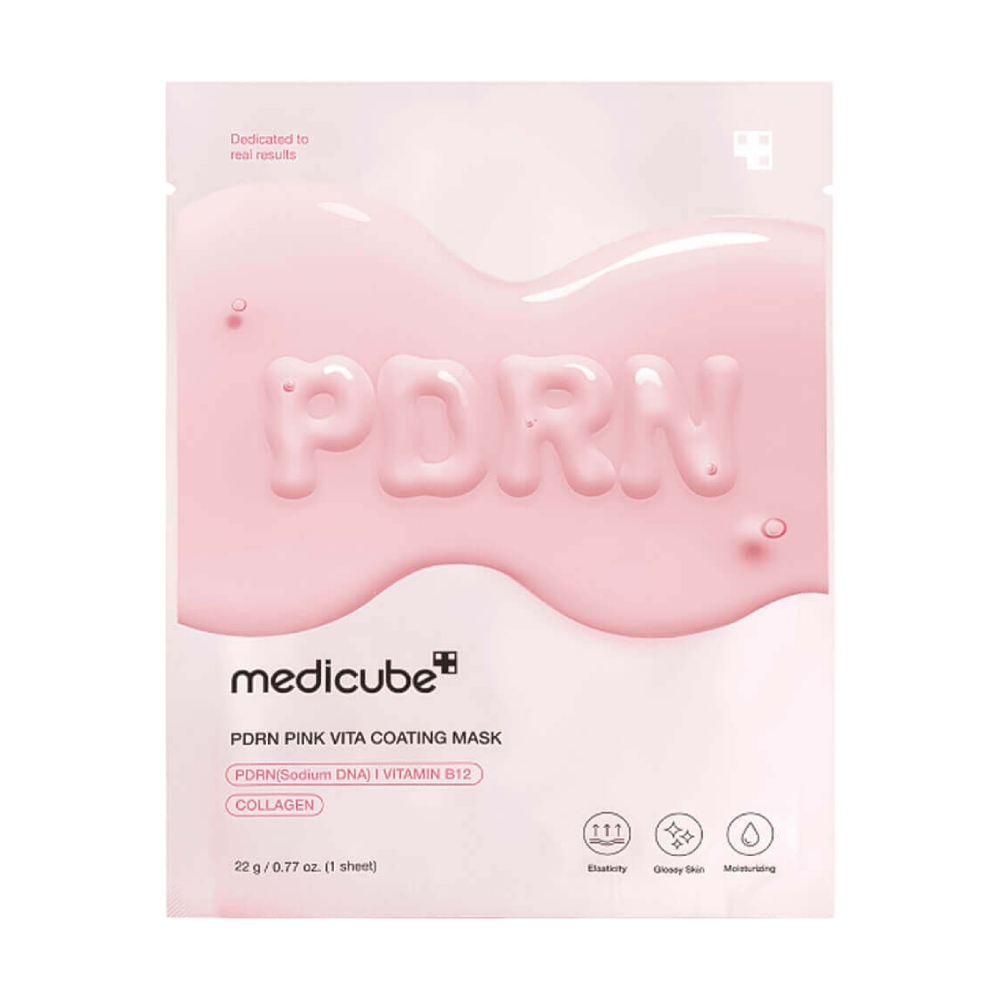 Регенерирующая тканевая маска Medicube PDRN Pink Vita Coating Mask, 1 шт., 22 г
Регенерирующая тканевая маска Medicube PDRN Pink Vita Coating Mask, 1 шт., 22 г