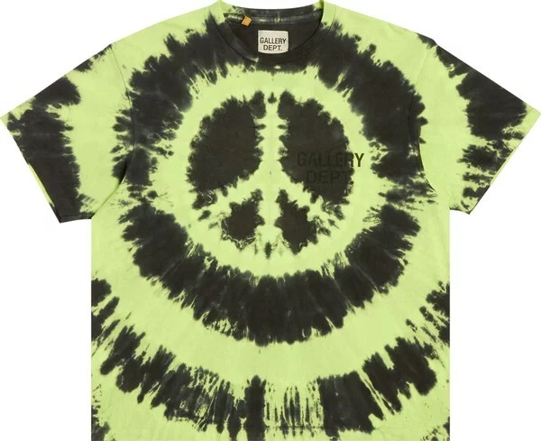 Сувенирная футболка Tie Dye Dept. Gallery , лаймово-зеленый 
Сувенирная футболка Tie Dye Dept. Gallery , лаймово-зеленый