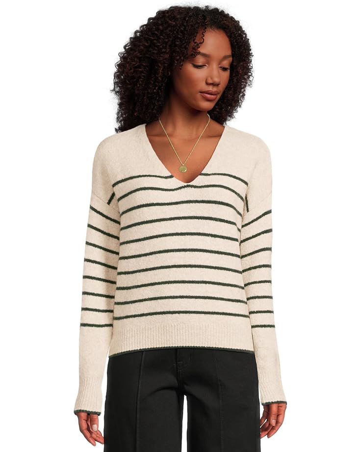 Свитер Madewell Stripe V-Neck Cozy Cotton Wedged Pullover, черный
Свитер Madewell Stripe V-Neck Cozy Cotton Wedged Pullover, черный