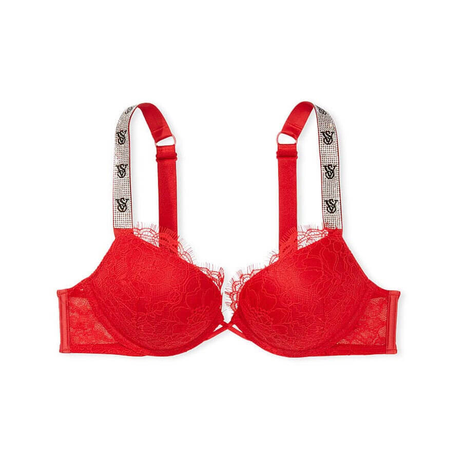 Бюстгальтер Victoria's Secret Very Sexy Bombshell Add-2-Cups Shine Strap Lace, красный
Бюстгальтер Victoria's Secret Very Sexy Bombshell Add-2-Cups Shine Strap Lace, красный