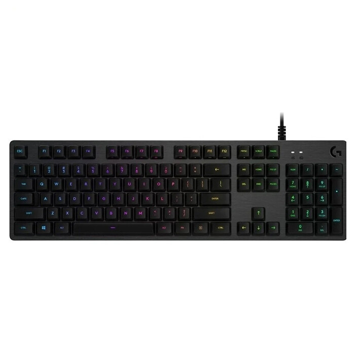 Игровая клавиатура Logitech G512 Carbon GX Blue Switch, черный
Игровая клавиатура Logitech G512 Carbon GX Blue Switch, черный
