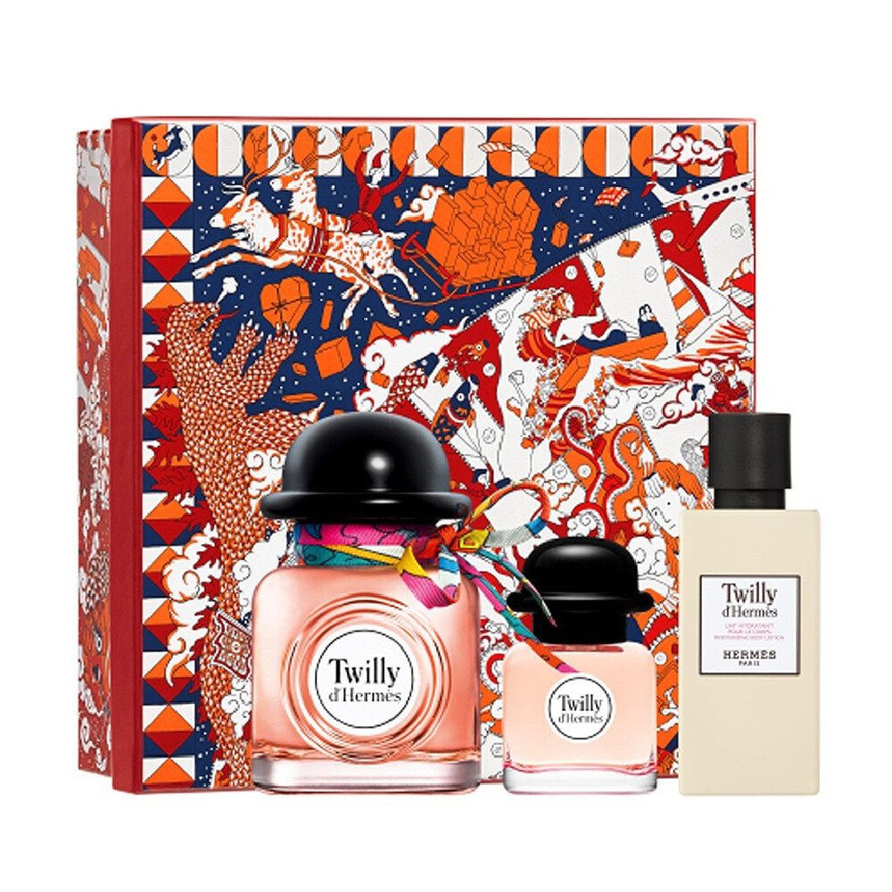 Подарочный набор Hermès Twilly d'Hermès, 3 предмета
Подарочный набор Hermès Twilly d'Hermès, 3 предмета
