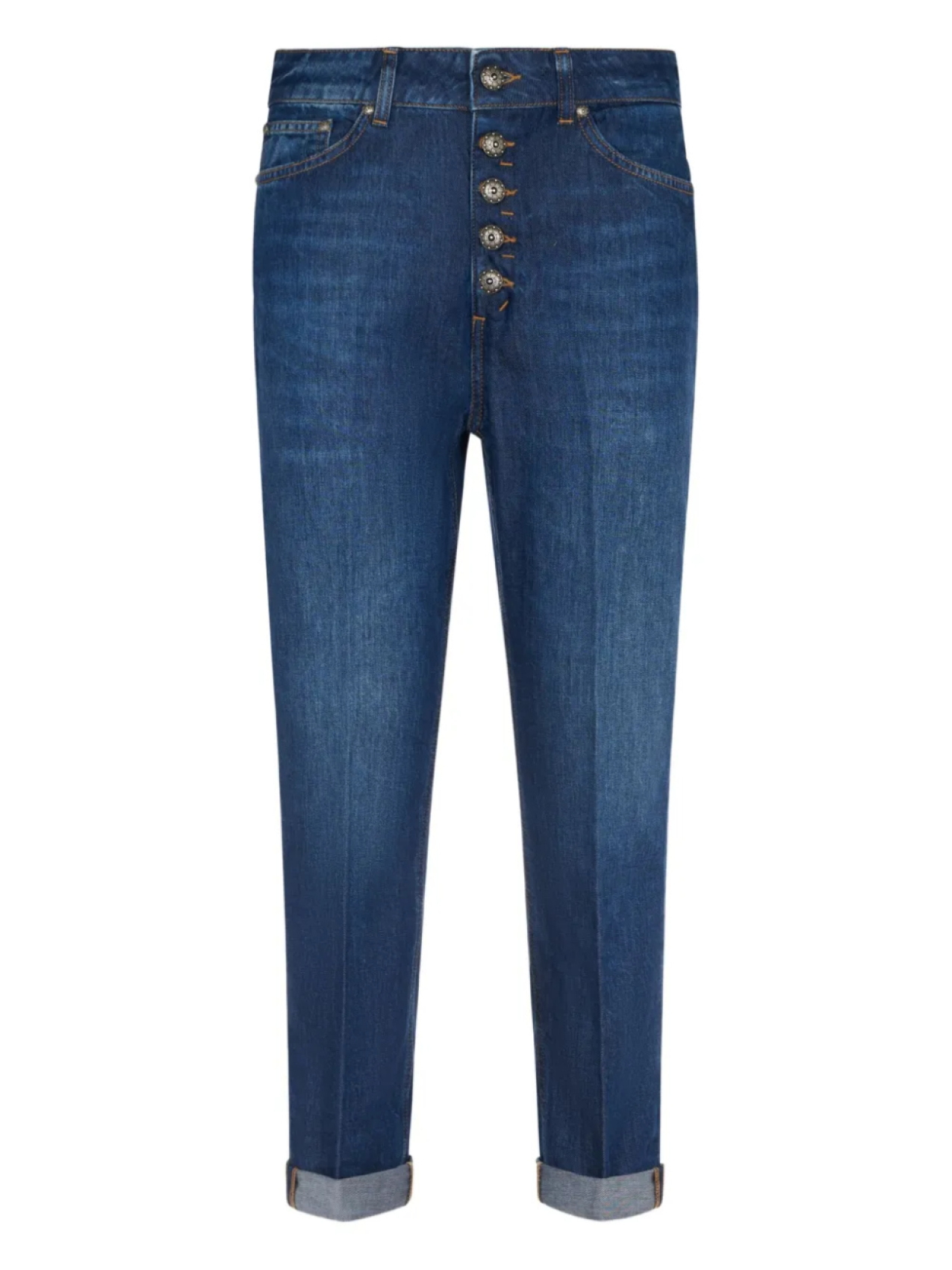 Зауженные джинсы с нашивкой-логотипом DONDUP, синий
Зауженные джинсы с нашивкой-логотипом DONDUP, синий