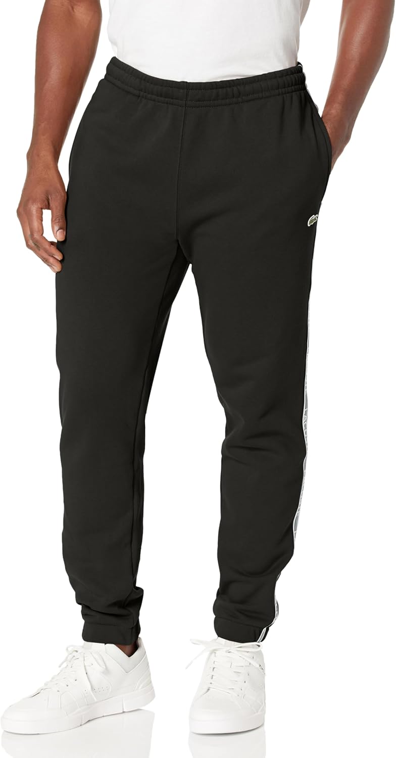 Lacoste мужские базовые зауженные спортивные штаны, Black Taping
Lacoste мужские базовые зауженные спортивные штаны, Black Taping