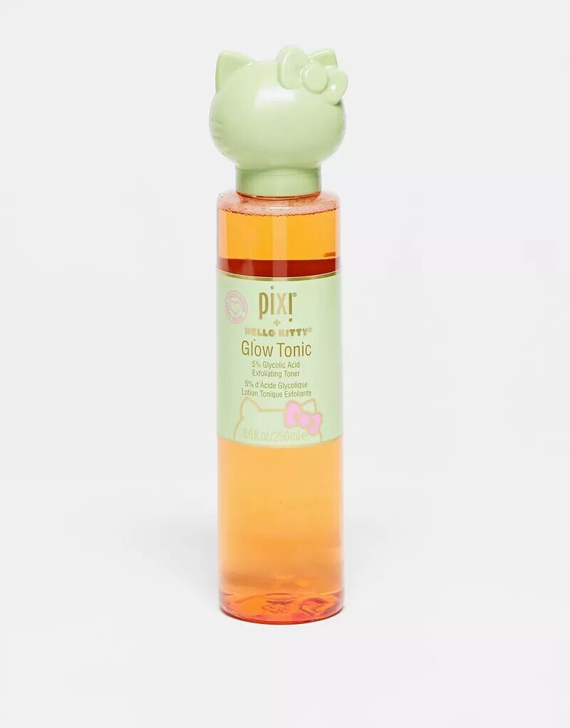 Pixi – Hello Kitty Glow Tonic – тоник для лица с 5% гликолевой кислотой: 250 мл
Pixi – Hello Kitty Glow Tonic – тоник для лица с 5% гликолевой кислотой: 250 мл
