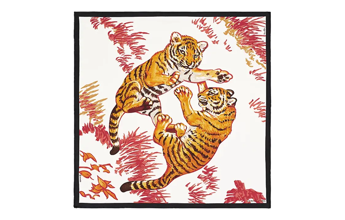 Шелковый платок HERMES, мультиколор
Шелковый платок HERMES, мультиколор