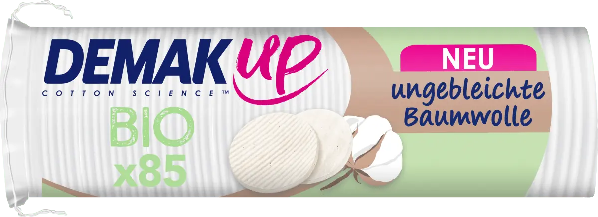 Ватные диски органические 85 шт. Demak'Up
Ватные диски органические 85 шт. Demak'Up