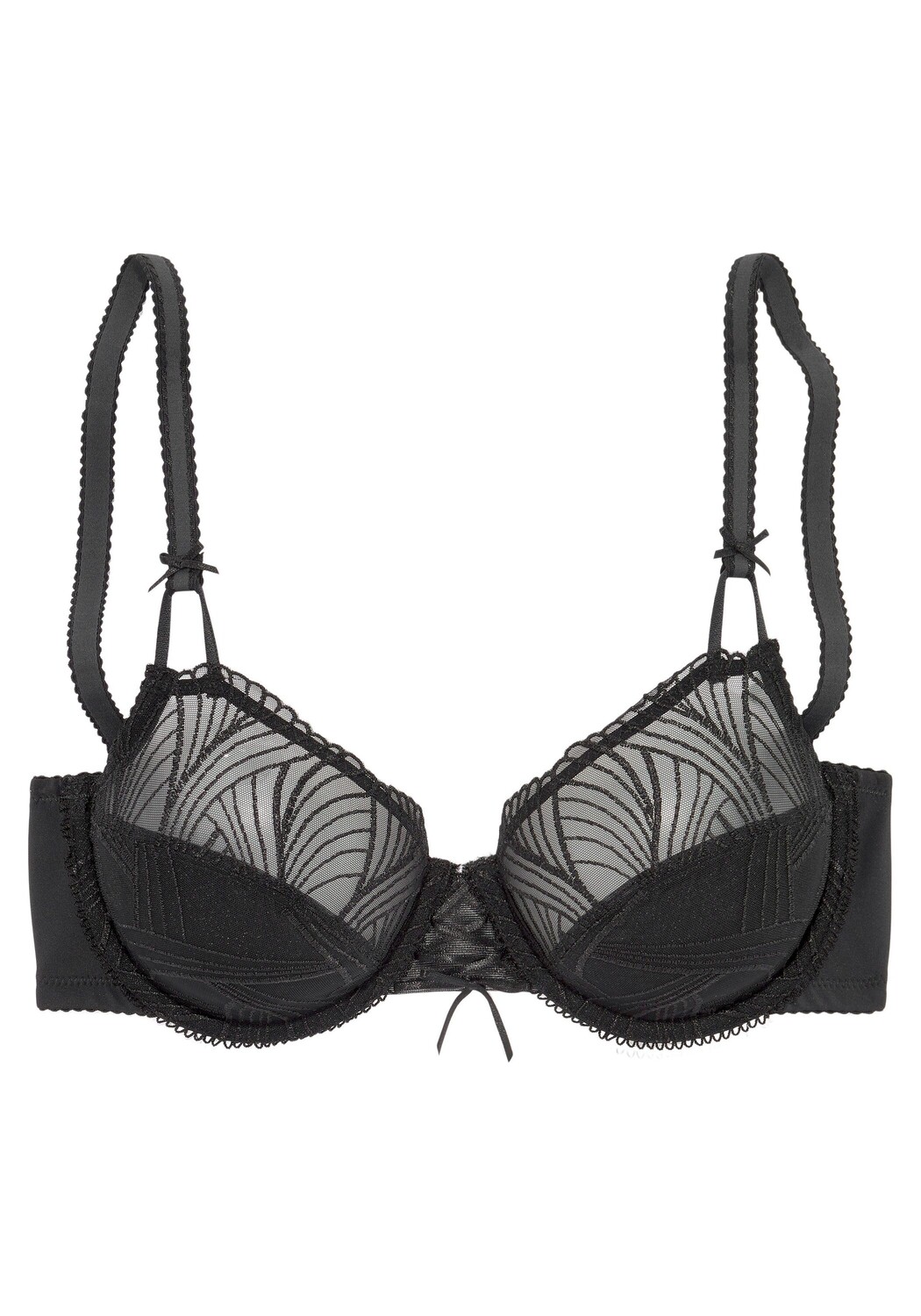 Бюстгальтер с косточками LASCANA, черный
Бюстгальтер с косточками LASCANA, черный