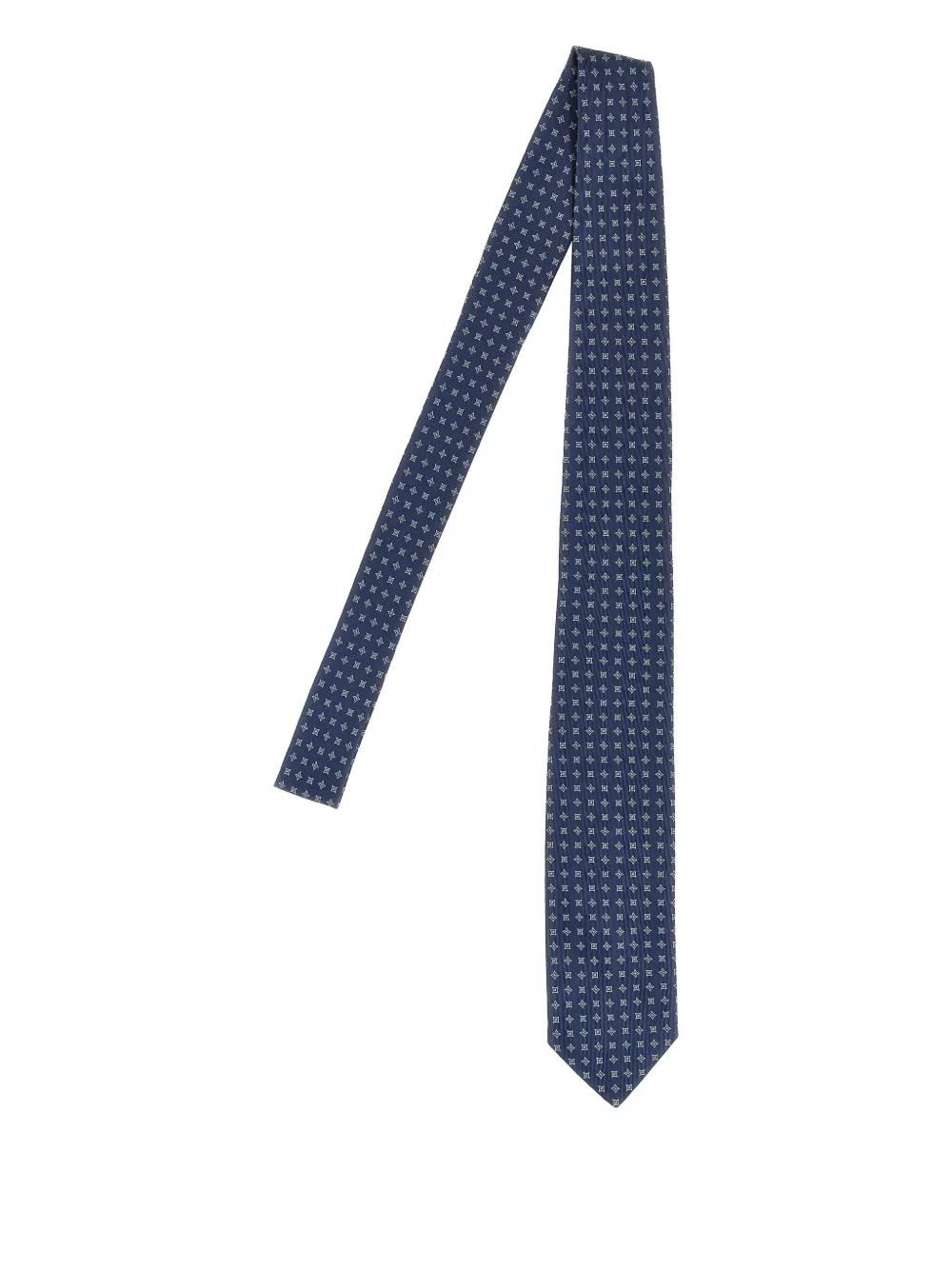 Шелковый галстук с узором Barba, синий 
Шелковый галстук с узором Barba, синий