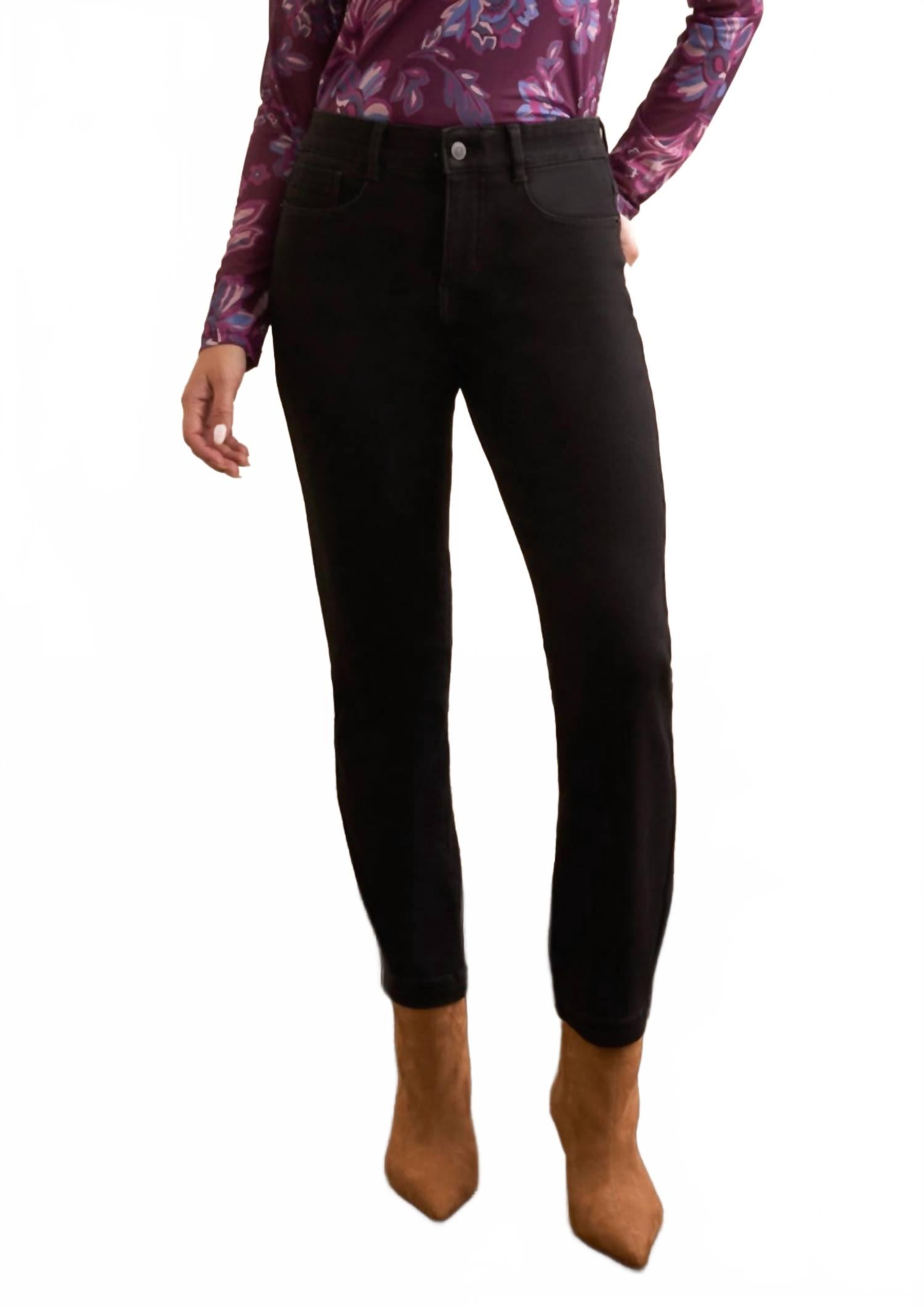 TRIBAL Укороченные прямые джинсы Audrey черного цвета
TRIBAL Укороченные прямые джинсы Audrey черного цвета