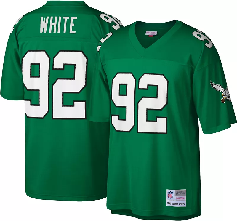 Мужская футболка Mitchell & Ness Philadelphia Eagles Reggie White № 92 1990 года
Мужская футболка Mitchell & Ness Philadelphia Eagles Reggie White № 92 1990 года