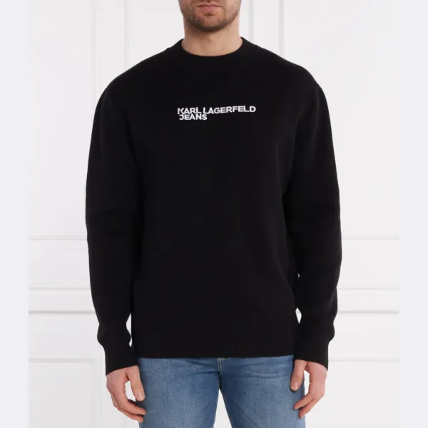 Свитер обычного кроя Karl Lagerfeld, черный
Свитер обычного кроя Karl Lagerfeld, черный