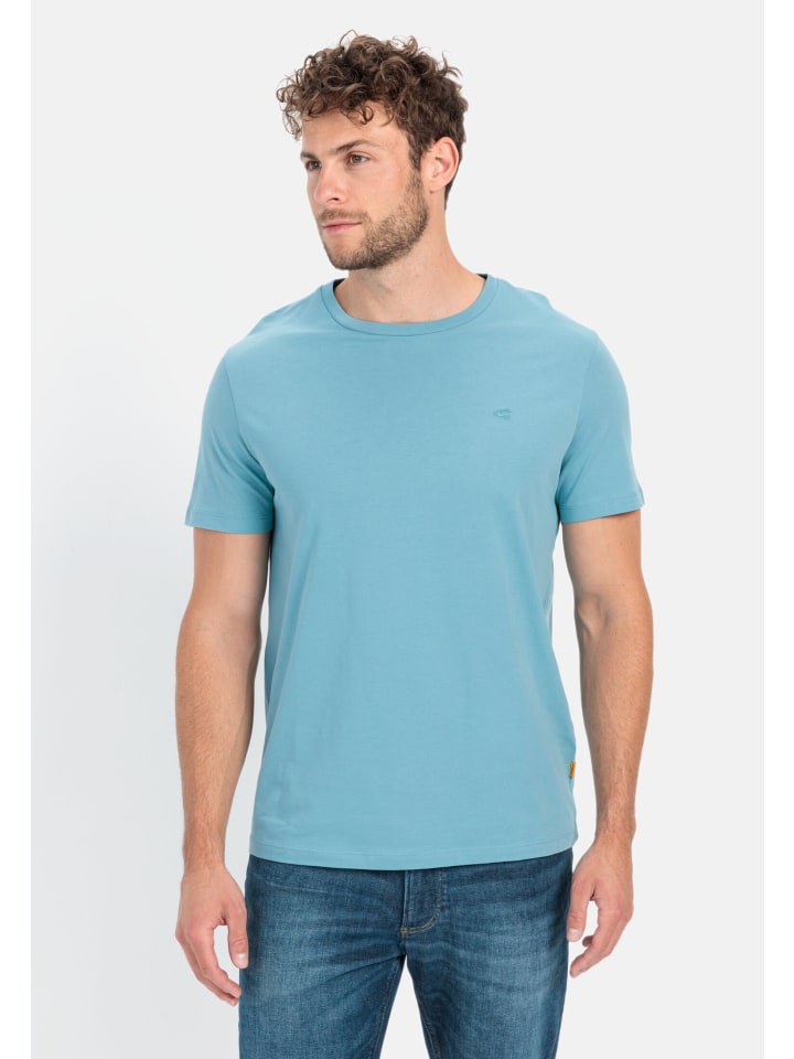 Футболка светло-голубого цвета Camel Active
Футболка светло-голубого цвета Camel Active