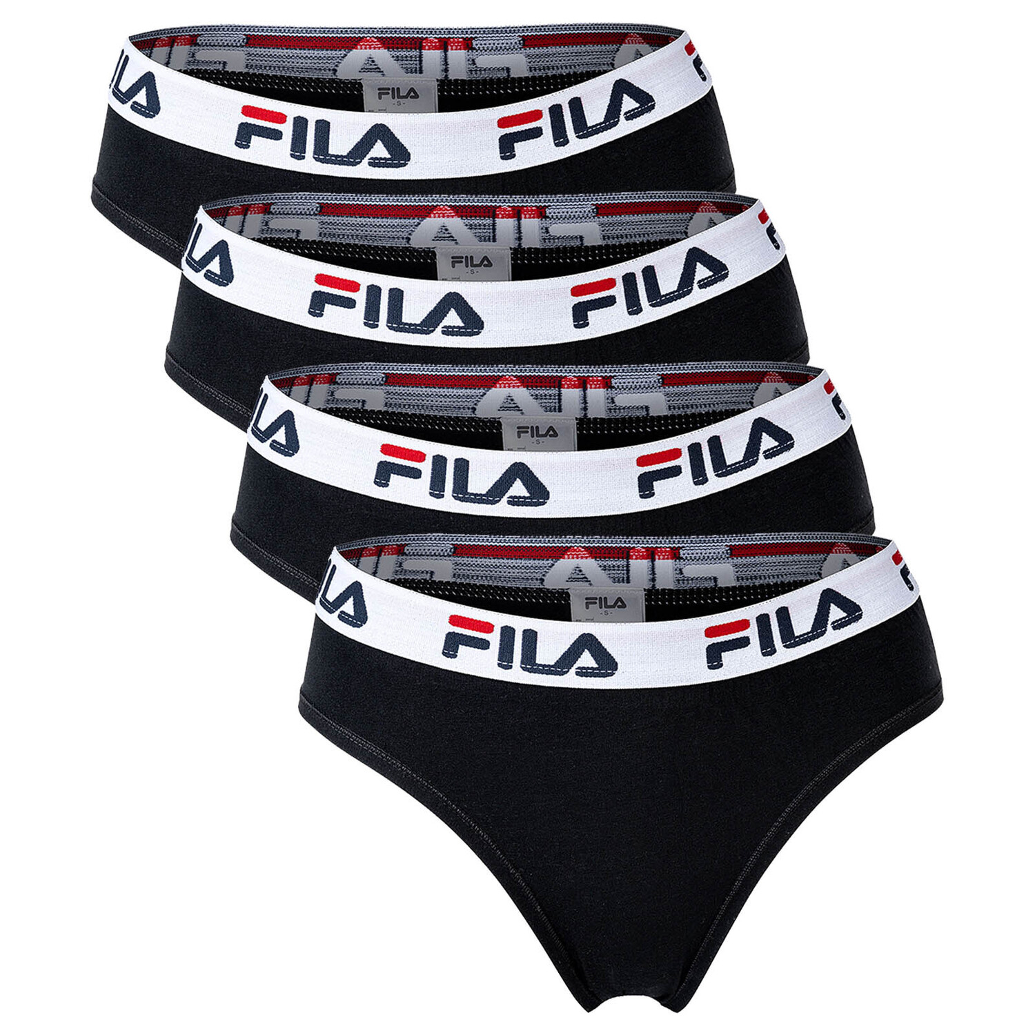 Трусы Fila 4er Pack, черный
Трусы Fila 4er Pack, черный