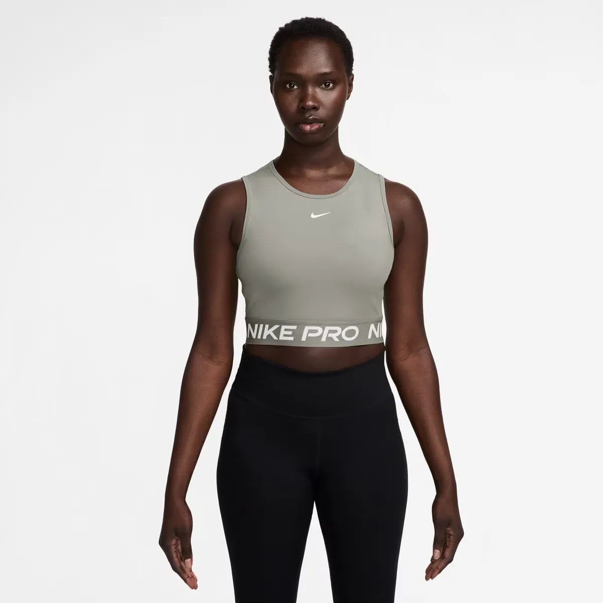 Женская майка Nike Pro, цвет Kaki
Женская майка Nike Pro, цвет Kaki