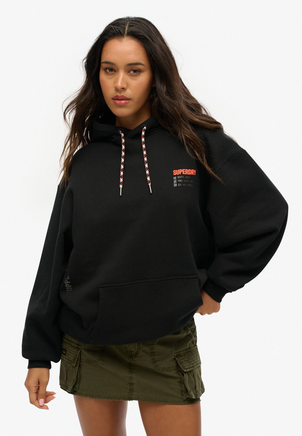 Толстовка с капюшоном UTILITY LOGO LOOSE Superdry, черный
Толстовка с капюшоном UTILITY LOGO LOOSE Superdry, черный