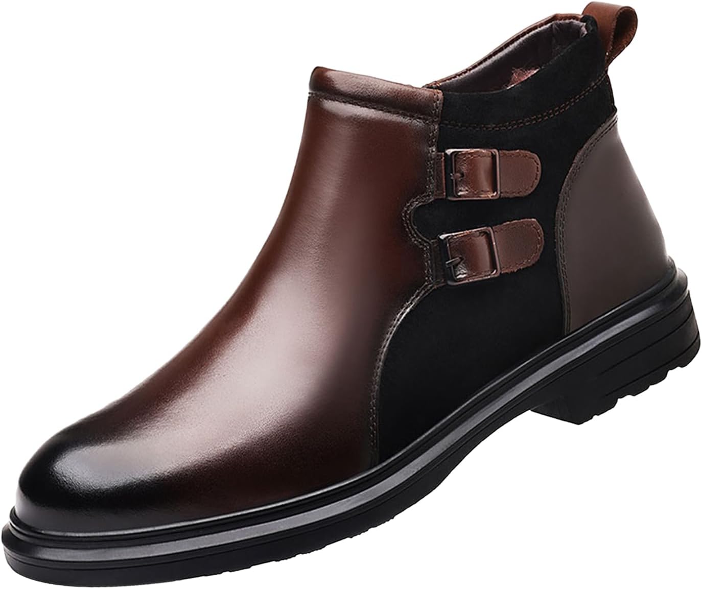 Мужские зимние деловые повседневные кожаные ботинки BlackeEight, уютные теплые ботинки с меховой подкладкой, водонепроницаемые, с ремешком-монашкой, пряжкой и молнией, оксфорды, коричневый
Мужские зимние деловые повседневные кожаные ботинки BlackeEight, уютные теплые ботинки с меховой подкладкой, водонепроницаемые, с ремешком-монашкой, пряжкой и молнией, оксфорды, коричневый