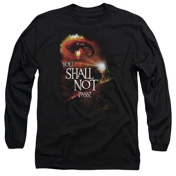 Футболка с длинным рукавом Lord of the Rings You Shall Not Pass Licensed Character
Футболка с длинным рукавом Lord of the Rings You Shall Not Pass Licensed Character